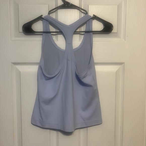 Lululemon Cool Racerback II *Nulu Blue Linen? Size 8? - Picture 4 of 6
